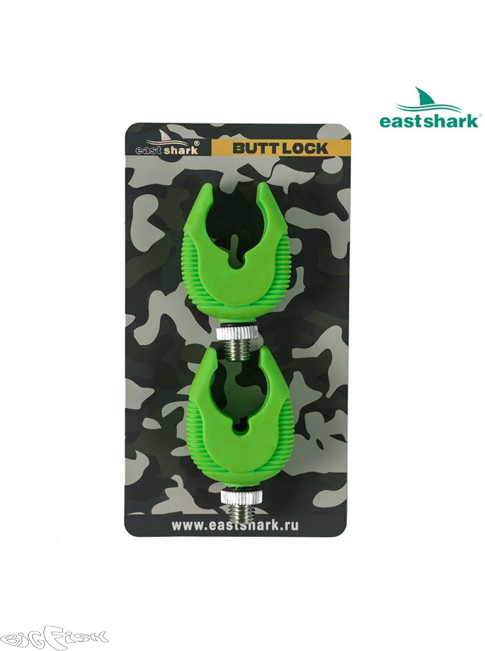 картинка EastShark держатель задний BUTT LOCK зеленый U (уп.2шт) от магазина BigFish