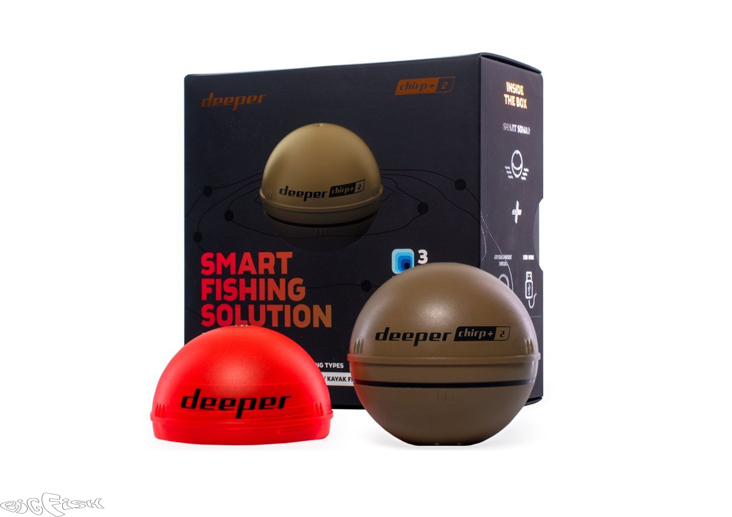 картинка Беспроводной Эхолот Deeper Smart Sonar CHIRP+ 2.0 от магазина BigFish