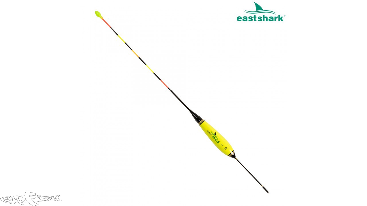 картинка EastShark Поплавок с батарейкой длинный желтый 7 гр. от магазина BigFish